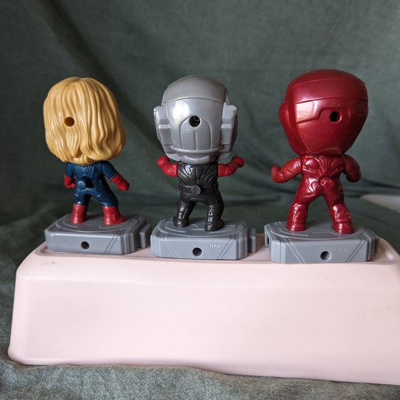 Avengers Endgame McDonald's toys 2019 Antman Thor Widow Captain Iron Man Marvel - Picture 7 of 12